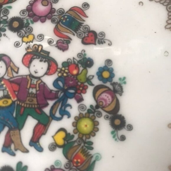 New Arta Austria Enamel Painted Plate - Picture 6 of 10